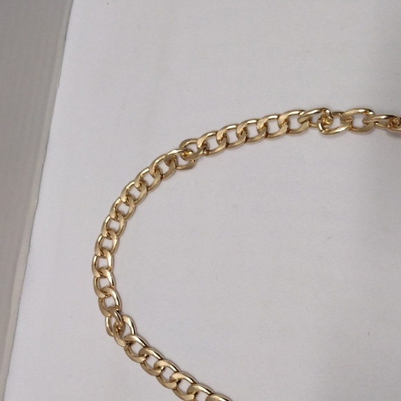 Pom Pom London Gold Chain Replacement Strap 47" Long x 1/2" Wide PSB#35 - Picture 6 of 9